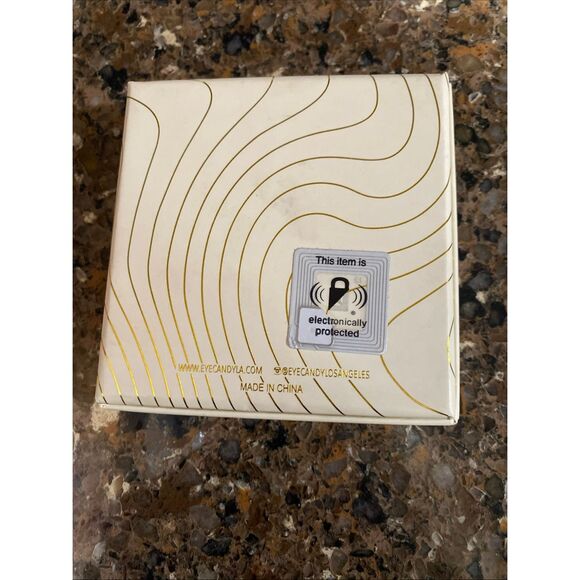 Arm Candy Eye Los Angeles Luxe Bracelet 14KT GP CUBIC ZIRCONIA spinning wheel - Picture 8 of 8